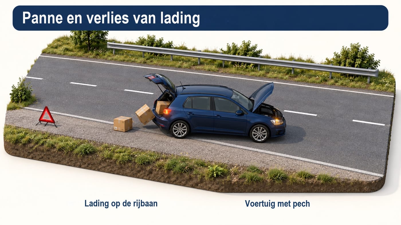 Pech en verlies van lading