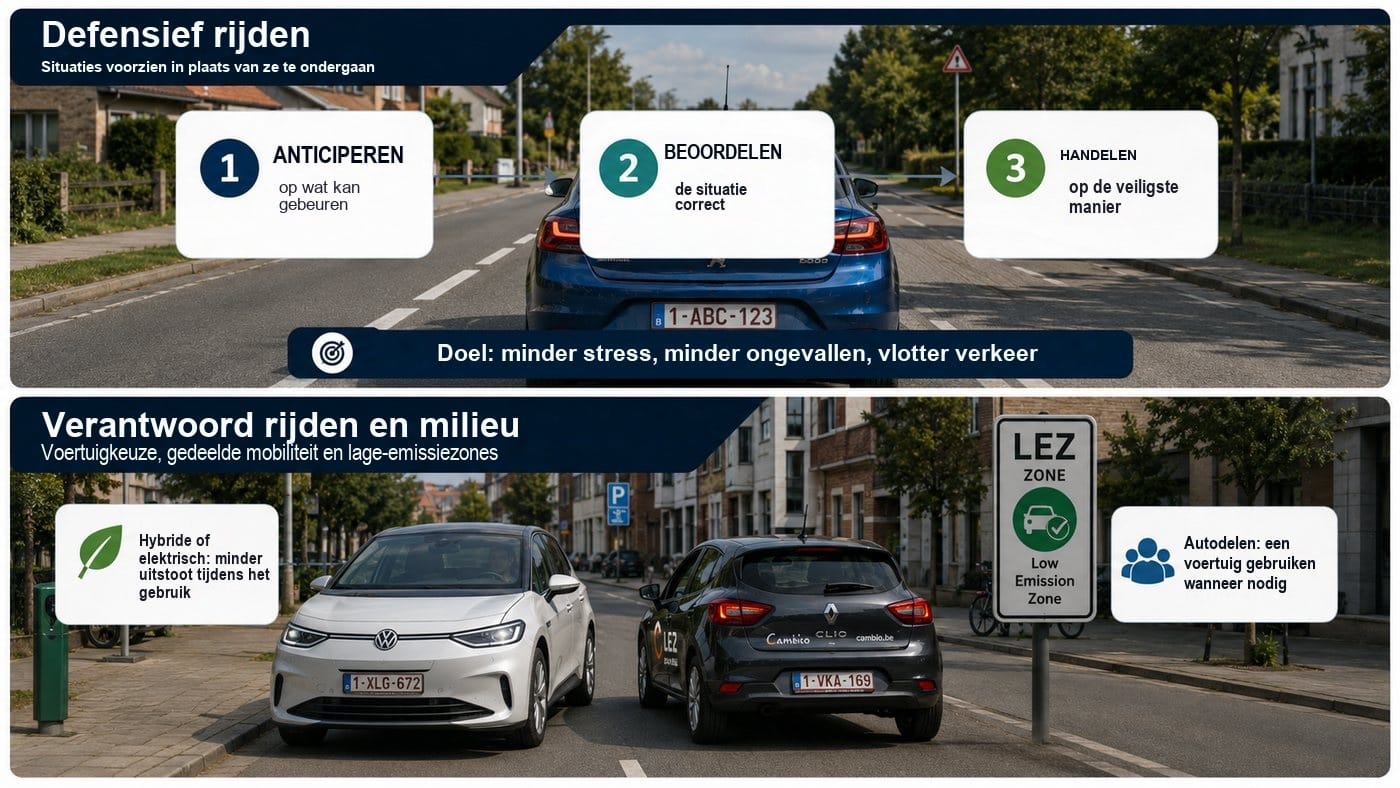 Defensief rijden als antwoord