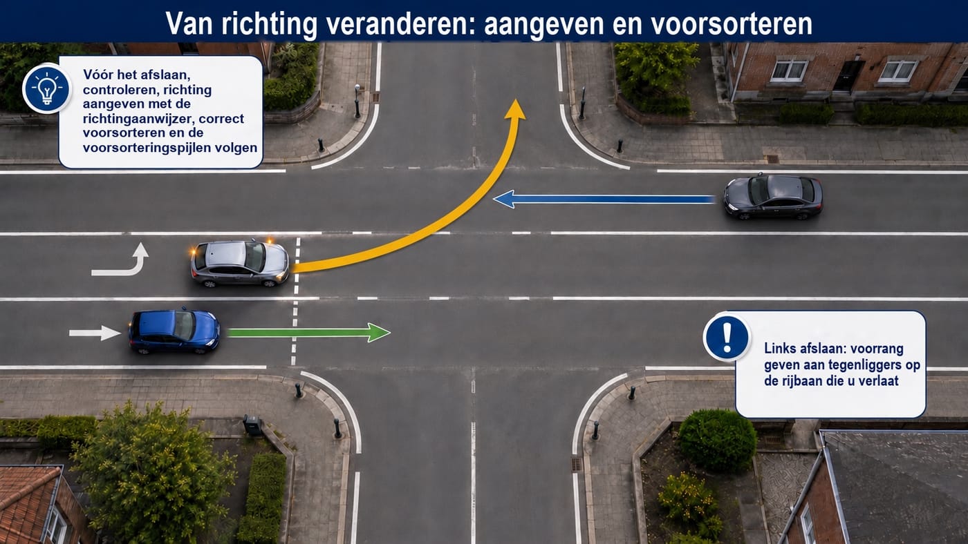 De juiste rijstrook kiezen