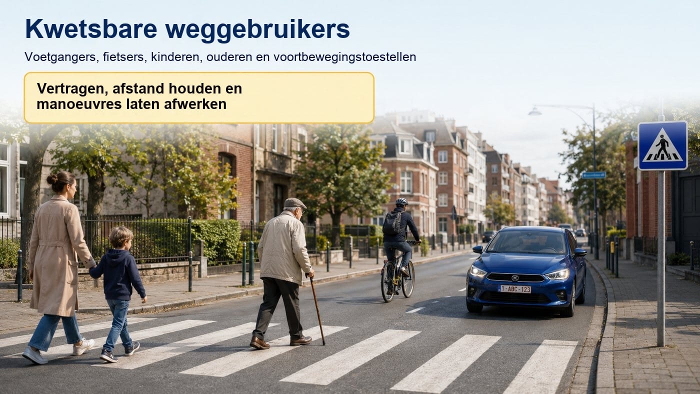 Gedrag tegenover kwetsbare weggebruikers