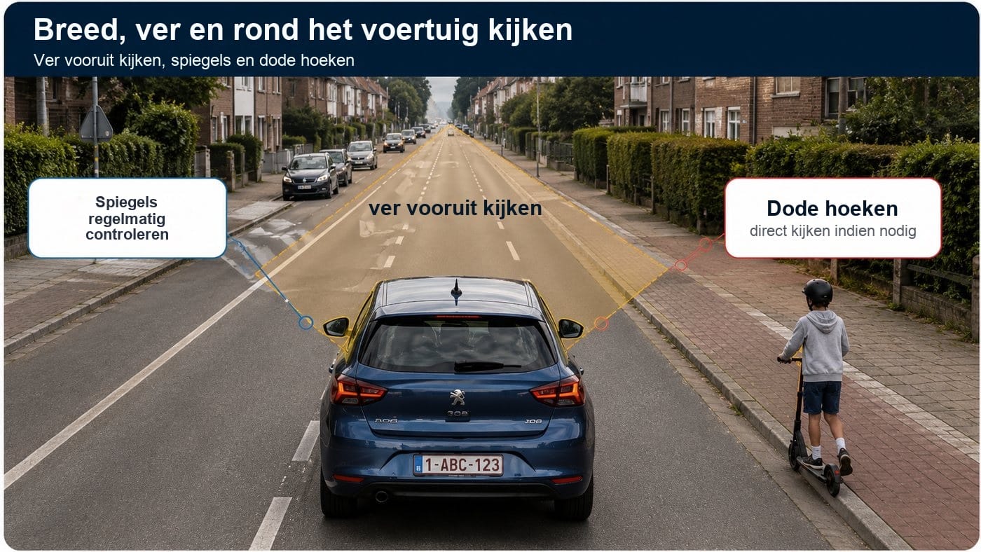 Een ruim beeld van de situatie behouden