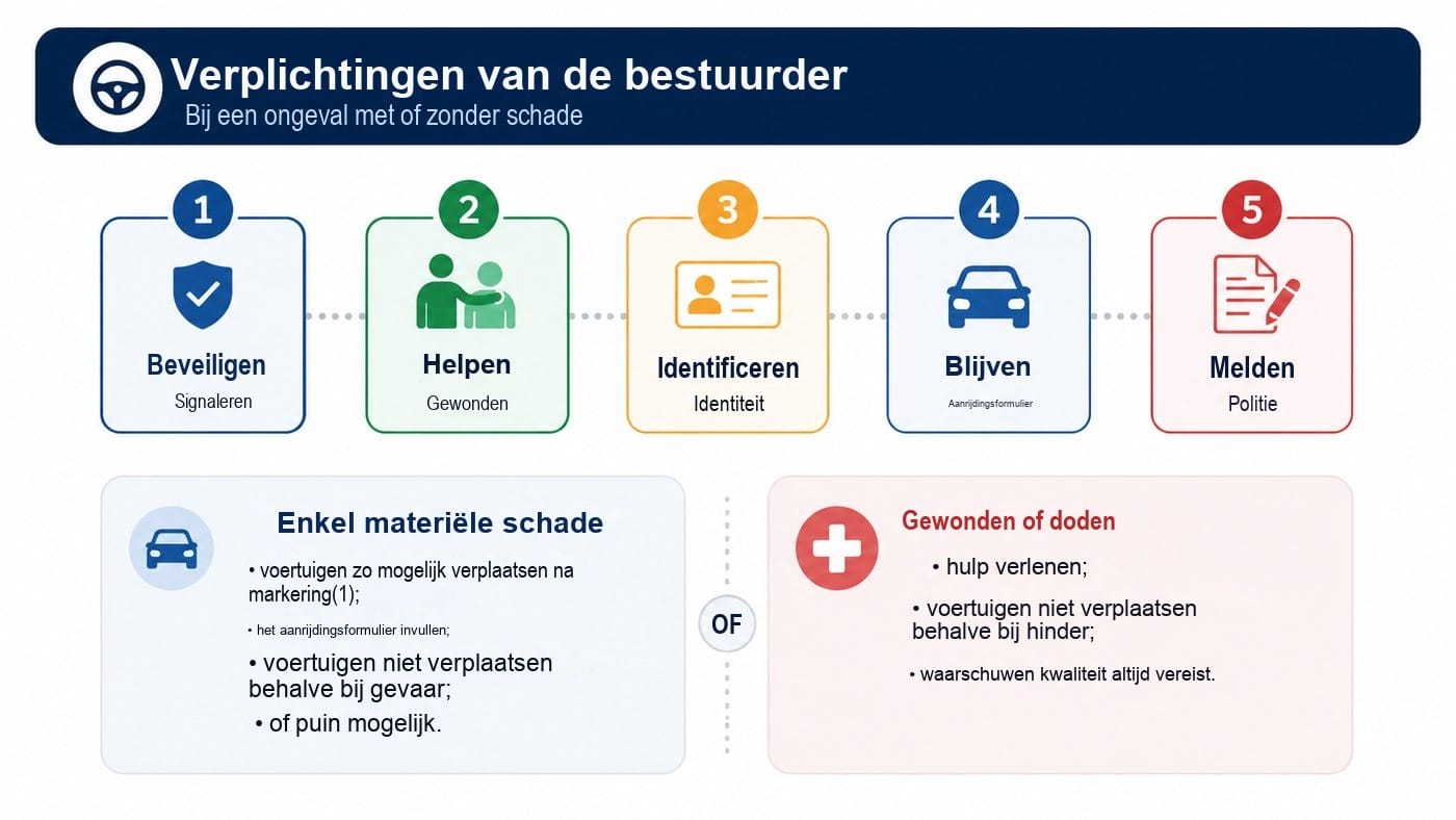 De verplichtingen van de bestuurder