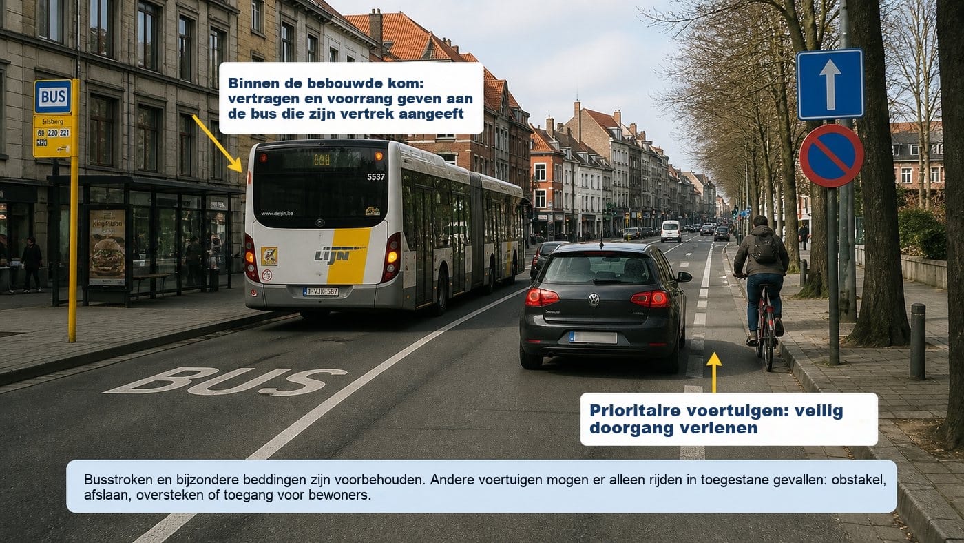 Openbaar vervoer en prioritaire voertuigen