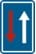 B21 — Smalle doorgang — voorrang bij doorgang