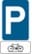E9a + M1 — Parkeerzone voor fietsen