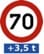 C43 + +3,5 t — Snelheidsbeperking voor voertuigen van meer dan 3,5 t