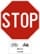B5 + M10 — Stop en let op fietsers in beide richtingen op de dwarsweg
