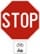 B5 + M8 — STOP — fietsers en tweewielige bromfietsen