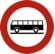 C22 — Verboden toegang voor bestuurders van autocars