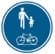 D10 — Openbare weg voorbehouden aan voetgangers en fietsers