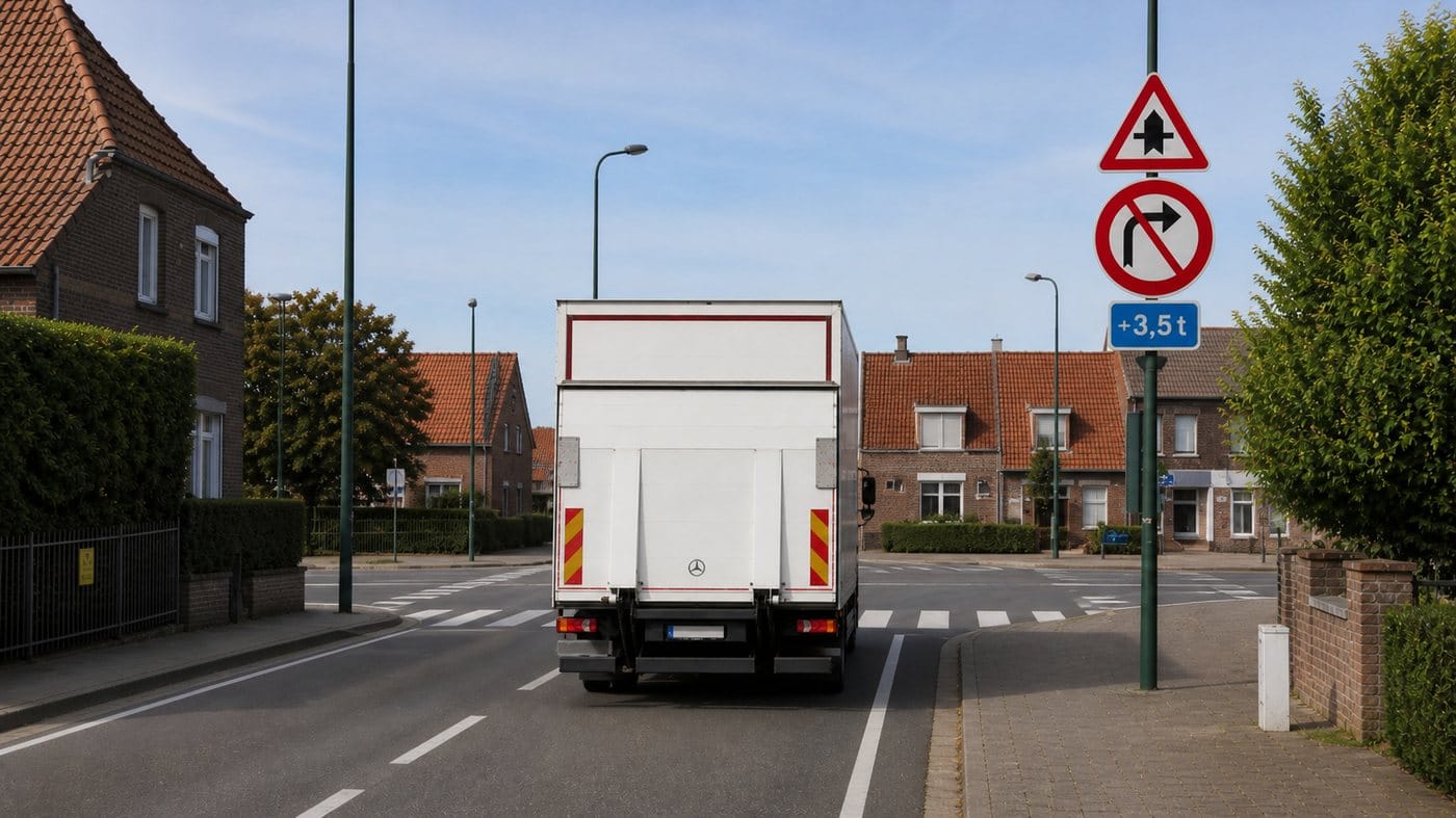Afslagverbod en 3,5 t